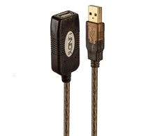 USB Hub - LINDY USB 2.0 Aktyvus Prailginimo Hub, 10 m, 4 Prievadai, USB 2.0, 480 Mbps
