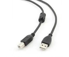 Cablexpert CCFB-USB2-AMBM-1.5M USB 2.0 kabelis spausdintuvui 1.5 m