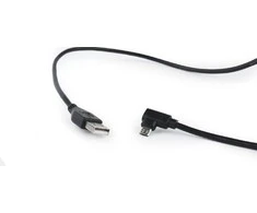 GEMBIRD CCB-USB2-AMmDM90-6 Gembird dvipusis kampinis Micro-USB kabelis, 1,8 m, lizdinė pakuotė