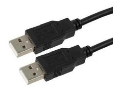 GEMBIRD CCP-USB2-AMAM-6 Gembird USB 2.0 AM/AM Cable, 6FT, Juodas