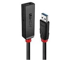USB Prailginimo Laidas - LINDY USB 3.0 Aktyvus Prailginimo Laidas, M/F, 5 Gbps, 15 m
