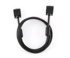 GEMBIRD CC-PPVGA-10-B Gembird VGA HD15m/HD15m dvigubai ekranuotas su 2 feritais 10ft juodas