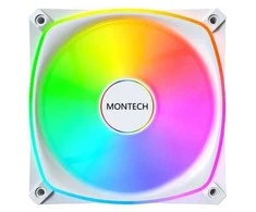 Montech AX120 PRO PWM Fan, DRGB – 120mm, baltas