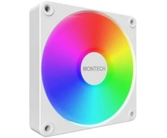Ventiliatorius Montech GF120 V2 ARGB PWM Baltas 120mm Ventiliatorius