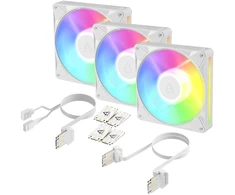 Arctic Cooling Arctic BioniX P14 A-RGB Case Fan Baltas 3-Pack