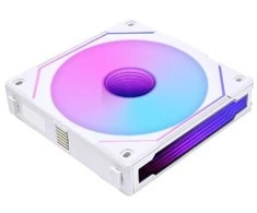 „Lian Li UNI FAN SL-INF 140 ARGB“ atvirkštinių menčių PWM ventiliatorius - 140 mm, baltas