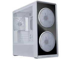 Lian Li LANCOOL 217 INF PC Case, Mid-Tower, Tempered Glass, RGB Lighting – Baltas