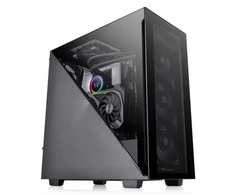 Thermaltake Divider 300 grūdinto stiklo dėklas - Juoda