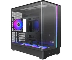 Montech KING 15 PRO PC Case, Mini Case, mATX, Tempered Glass, RGB – juodas