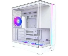 Montech KING 45 PRO PC Case, Mid Tower, ATX, Tempered Glass, RGB – baltas