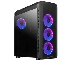 Kompiuterio Korpusas - Chieftec Scorpion 4 Midi Tower Juoda