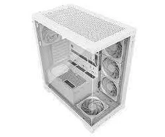 ADATA XPG dėklas INVADER X Mid-Tower, be maitinimo šaltinio, 5x 120 mm ventiliatorius, baltas