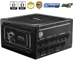 MSI MPG A1000GL PCIE5 II 1000W maitinimo blokas