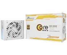850W „Seasonic Core GX-850-V2-Baltas“ kabelių valdymas