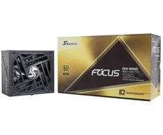 „Seasonic Focus GX 80 PLUS Gold“ maitinimo šaltinis, modulinis – 850 vatų, juodas