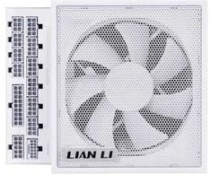Lian Li EDGE EG0850 80 PLUS Platinum Power Supply, PCIe 5.1, ATX 3.1 – 850 Watt, Baltas