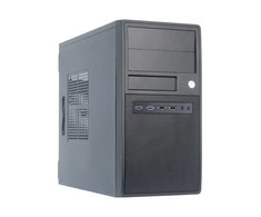 Chieftec CT-04B-OP MiniTower, MicroATX, MiniATC, Juodas