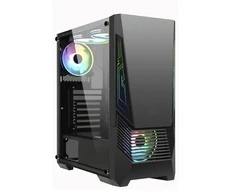 Case GOLDEN TIGER Supported motherboard form factors ATX/micro ATX Juodas Midi Tower Buffalo M730i BUFFALOM730I