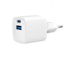Gembird greitasis įkroviklis | TA-UC-PDQC20-W-01 | USB A+C