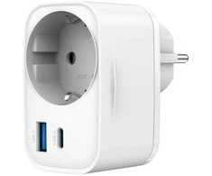 ĮKROVIKLIS USB UNIVERSALUS 20W BALTA/2P AC TA-ACPDQC20-01-W GEMBIRD