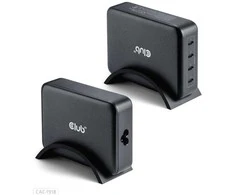 Įkroviklis Club 3D Club3D įkroviklis 4xUSB Type C PD 240W, GaN mažmeninė prekyba
