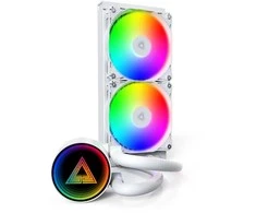 Montech „LightFlow ARGB 240“ vandens aušinimo AIO rinkinys
