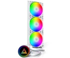 Montech LightFlow ARGB AiO Vanduo Cooling – 360mm, baltas