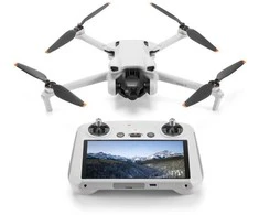 Dronas DJI Mini 3 Consumer su DJI RC, Baltos spalvos