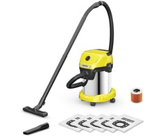 Sauso-drėgno valymo siurblys Karcher WD 3 S V-17/4/20 + 4 FB