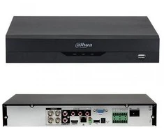 AHD, HD-CVI, HD-TVI, CVBS, TCP/IP REGISTRATORIUS XVR5104HE-I3 4 KANALAI DAHUA