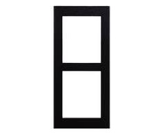 2 ĮĖJIMO SKYDELĖS MODULIS SURF./FRAME BK IP VERSO 9155022B 2N
