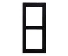 2 ĮĖJIMO SKYDELĖS MODULIS SURF./FRAME BK IP VERSO 9155022B 2N