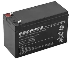 Europower EMU 12V 7.2AH VRLA/EP7.2-12 T2