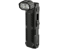 Nitecore EDC09 įkraunamas EDC žibintuvėlis – 1 600 liumenų, 3 spalvinės temperatūros, 102° pasukama galvutė, USB-C, nerūdijantis plienas, atsparus vandeniui (IPX6)