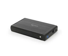 GEMBIRD EE3-U3S-3 HDD external enclosure for 3.5inch SATA - USB 3.0 Aliuminio Juodas