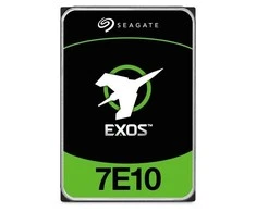 „SEAGATE“ HDD serveris „Exos 7E10 512E/4kn“ (3,5 colio / 10 TB / SATA 6Gb/s / 7200 aps./min.)