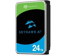 HDD SEAGATE SkyHawk AI 24TB 256 MB 7200 rpm Discs/Heads 10/20 3,5" ST24000VE002