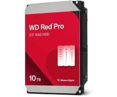 HDD WESTERN DIGITAL Raudona Pro 10TB 512 MB 7200 rpm 3,5" WD103KFBX