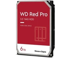 HDD WESTERN DIGITAL Raudona Pro 6TB SATA 3.0 256 MB 7200 rpm 3,5" WD6005FFBX