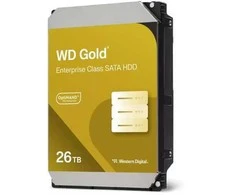 HDD WESTERN DIGITAL Gold 26TB SATA 512 MB 7200 rpm 3,5" WD261KRYZ