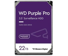 HDD WESTERN DIGITAL Violetinė Pro 22TB 512 MB 7200 rpm 3,5" WD221PURP