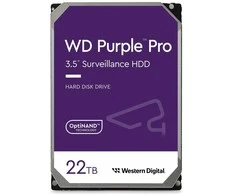 HDD WESTERN DIGITAL Violetinė Pro 22TB 512 MB 7200 rpm 3,5" WD221PURP