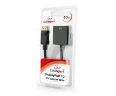 GEMBIRD AB-DPM-VGAF-02 Gembird adapter displayport 1.1->VGA, on cable, juodas, blister