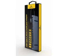 I/O ADAPTER USB-C TO HDMI/USB3/10IN1 A-CM-COMBO10-01 GEMBIRD