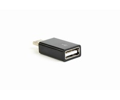 GEMBIRD CC-USB2-CMAF-A Gembird adapteris USB C tipo kištukas (M) į USB A tipo (F), juodas
