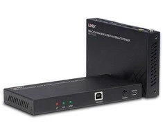 KVM Ilgintuvas - LINDY Cat.6 HDMI 4K60, Garso, IR ir RS-232 HDBaseT KVM Ilgintuvas 100 m