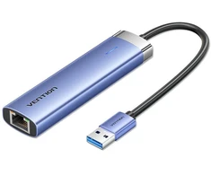Karta jungiama į tinklą Vention Adapteris Elektrinė TGFSB USB-C RJ45 x 1