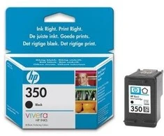 Hewlett Packard (HP) Rašalo kasetė HP 350 juodas Vivera | 4.5ml