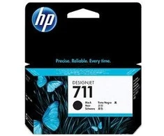 Hewlett Packard (HP) HP 711 Juodas rašalo kasetė, 38 ml, skirta HP DesignJet T120, T520