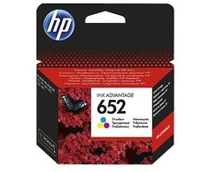 „Hewlett Packard“ (HP) HP 652 trijų spalvų originali rašalo kasetė „Ink Advantage“ (200 puslapių)